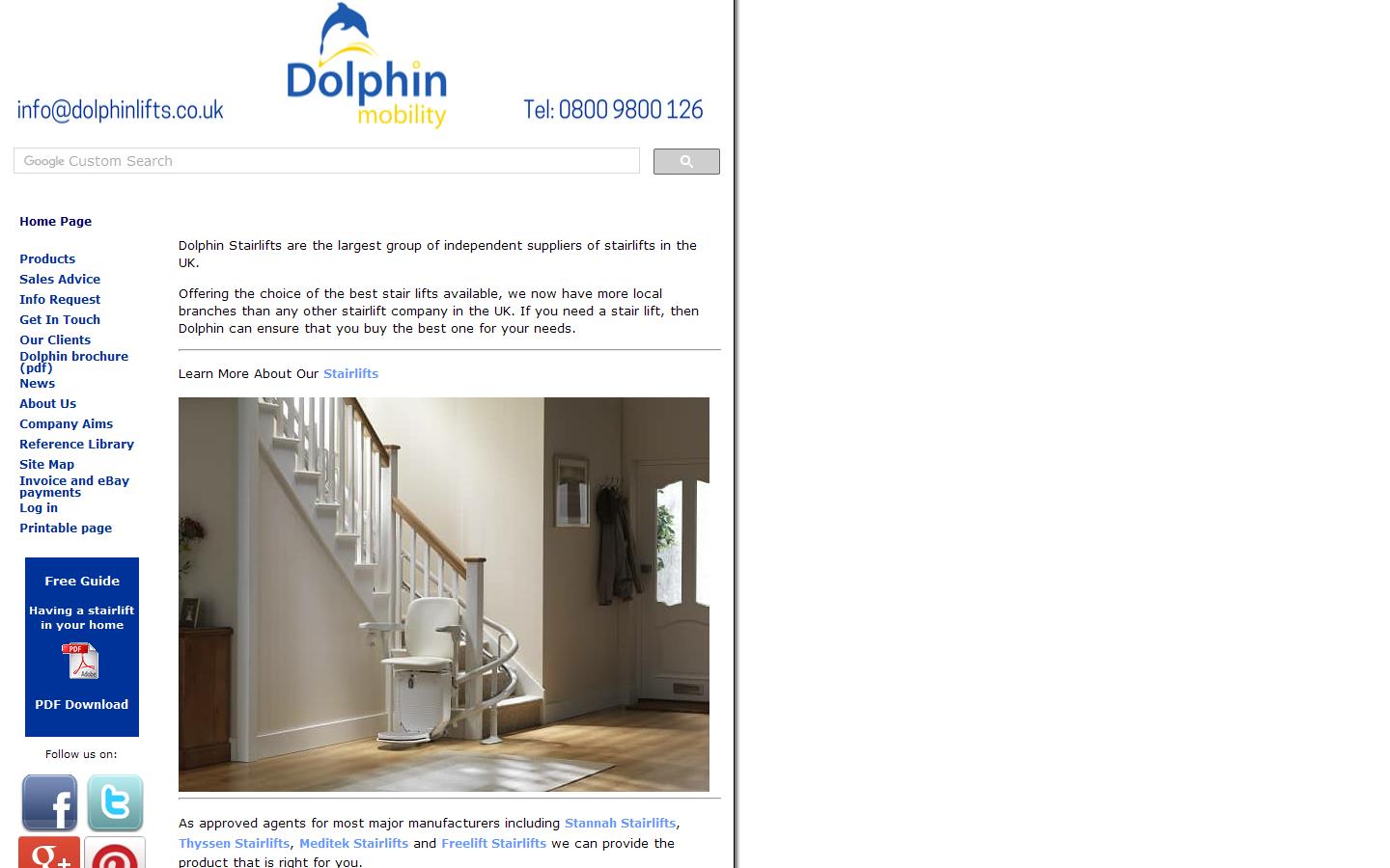 Dolphin Mobility Website