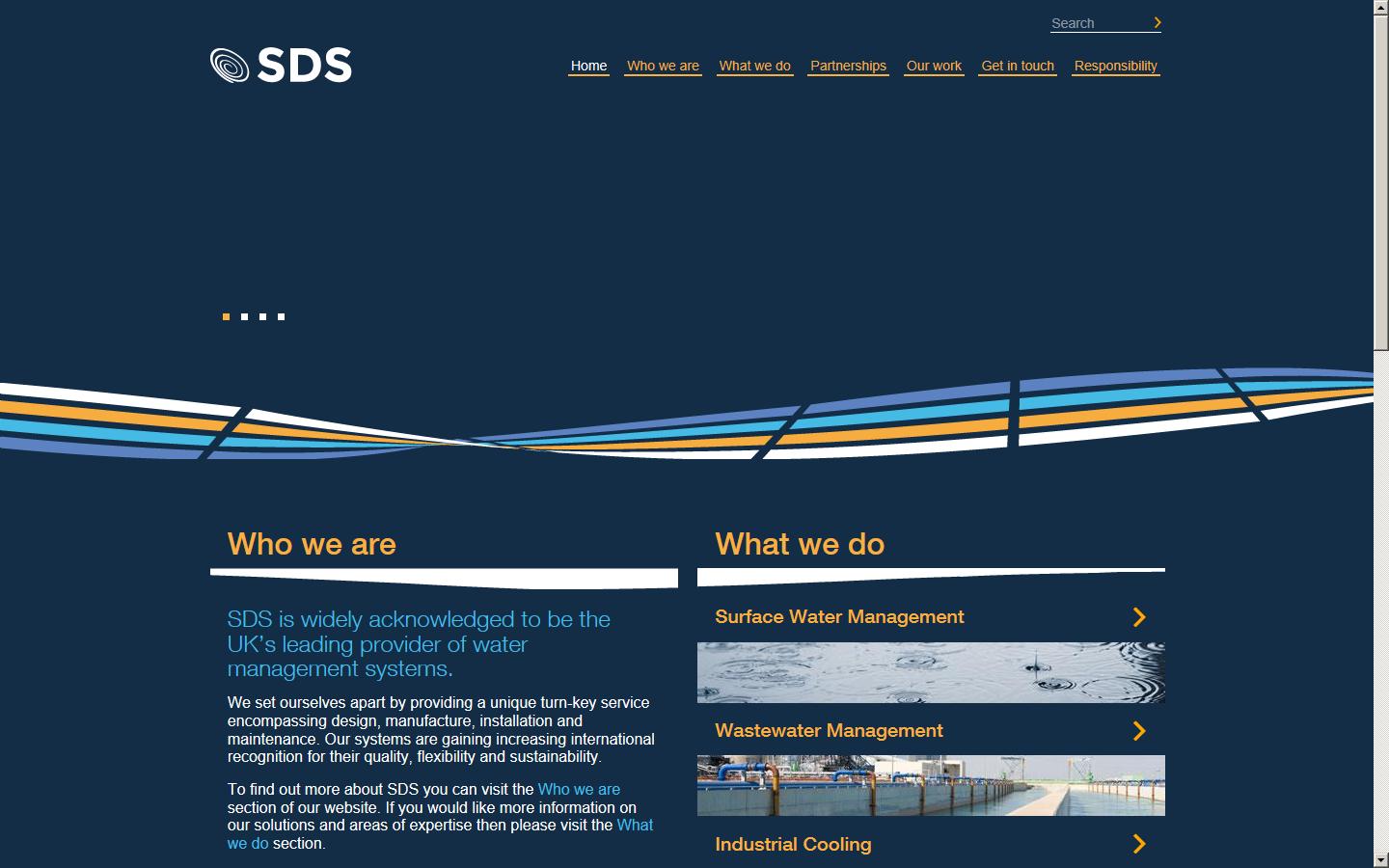 SDS Ltd Website