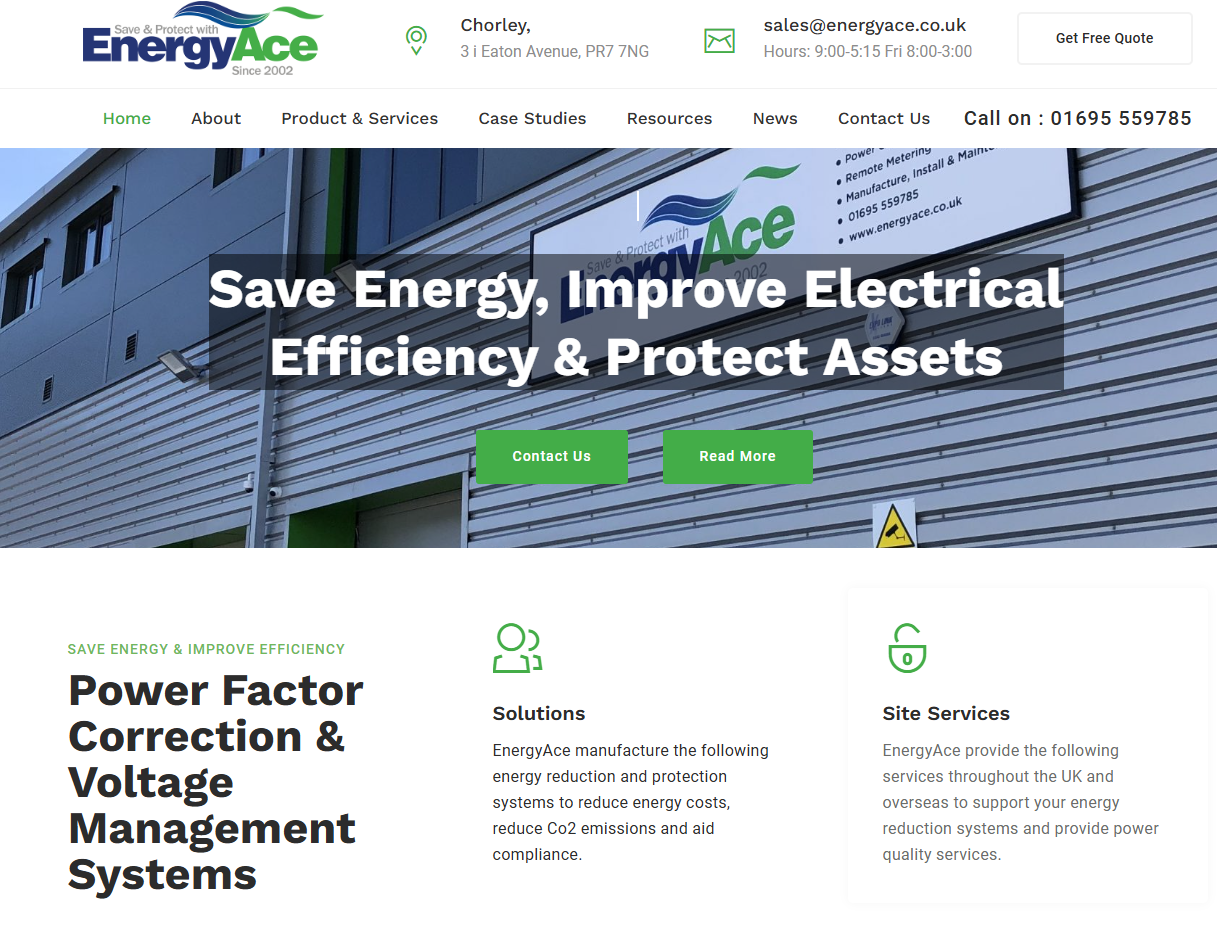 EnergyAce Ltd Website