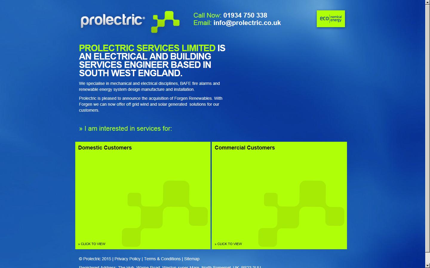 Prolectric Website