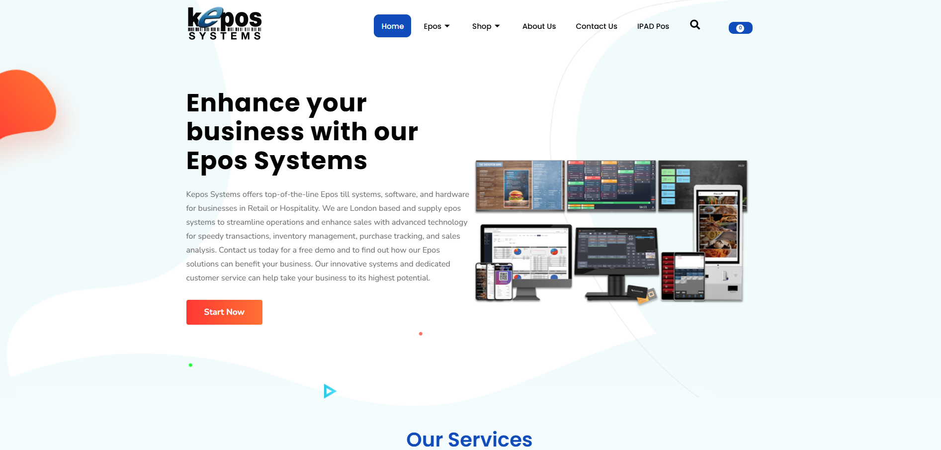 Kepos Systems Website