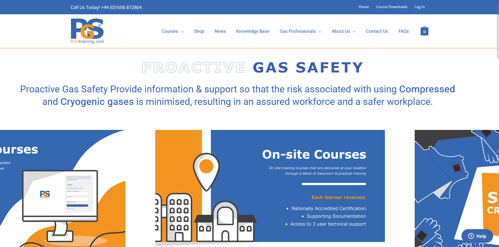 Proactive Gas Safety Ltd Website