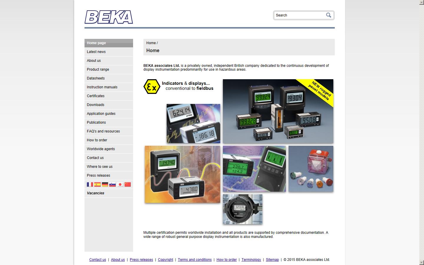 BEKA Associates Ltd Website