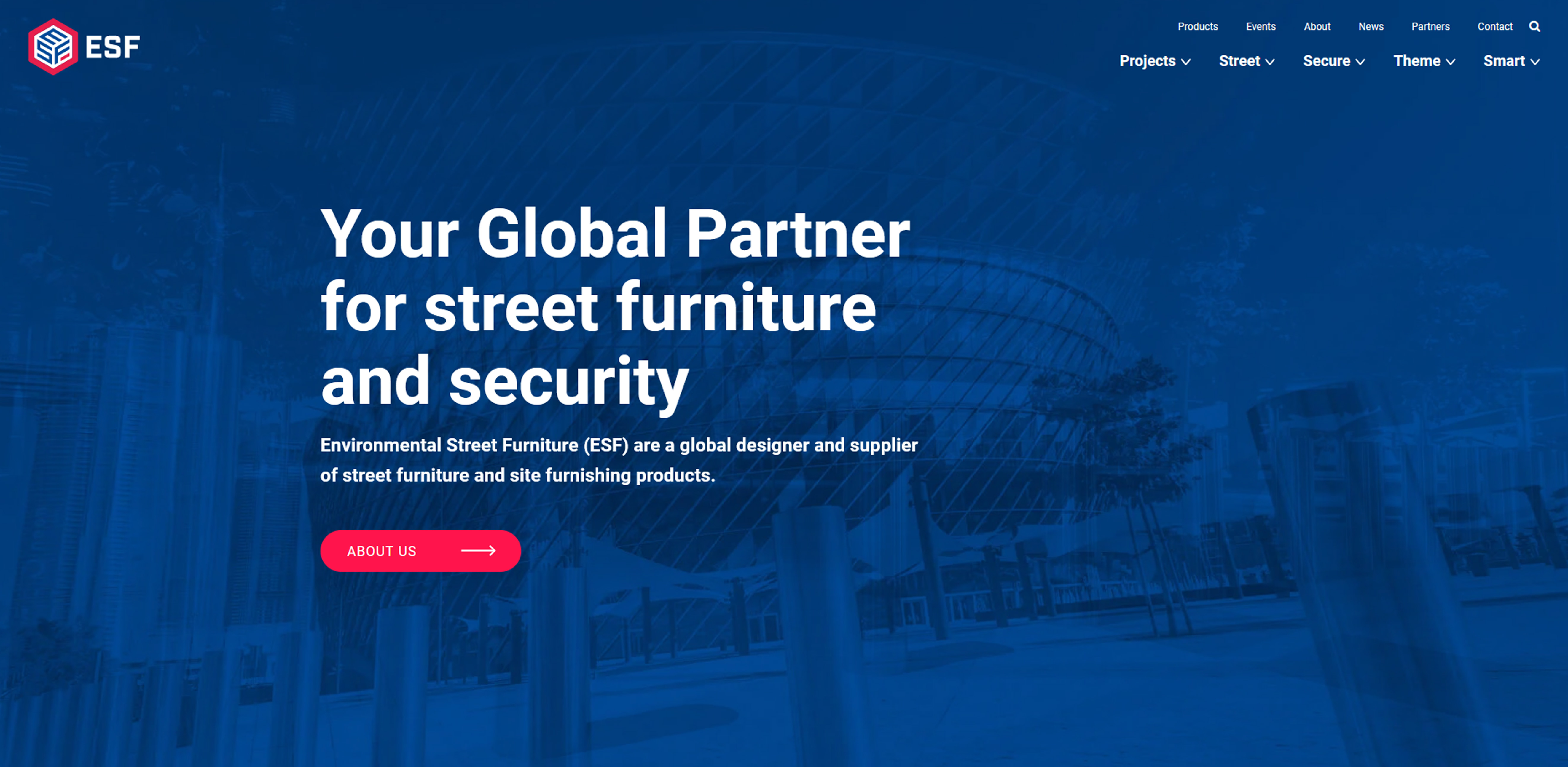 Environmental Street Furniture Website