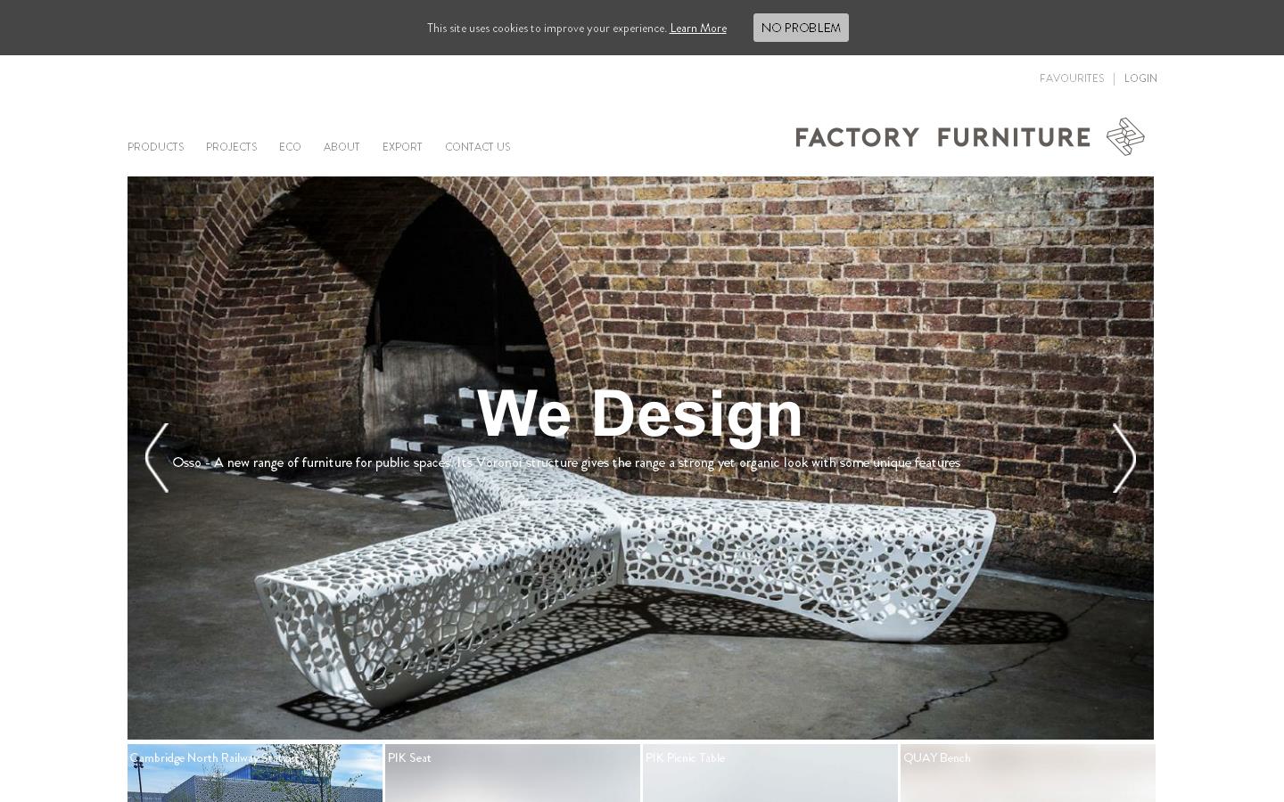 Factory Furniture Website