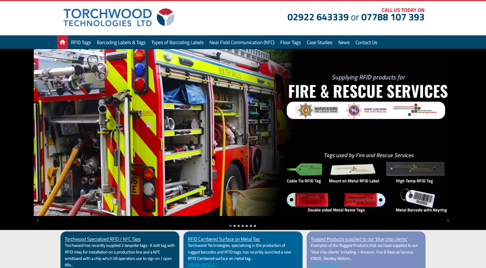 Torchwood Technologies Ltd Website