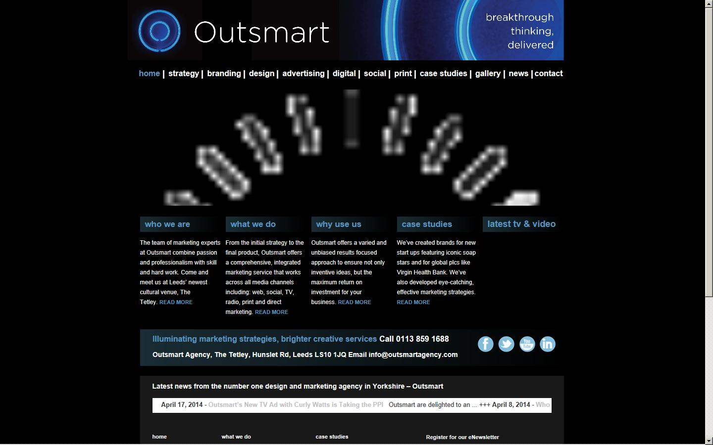 Outsmart Agency Ltd Website