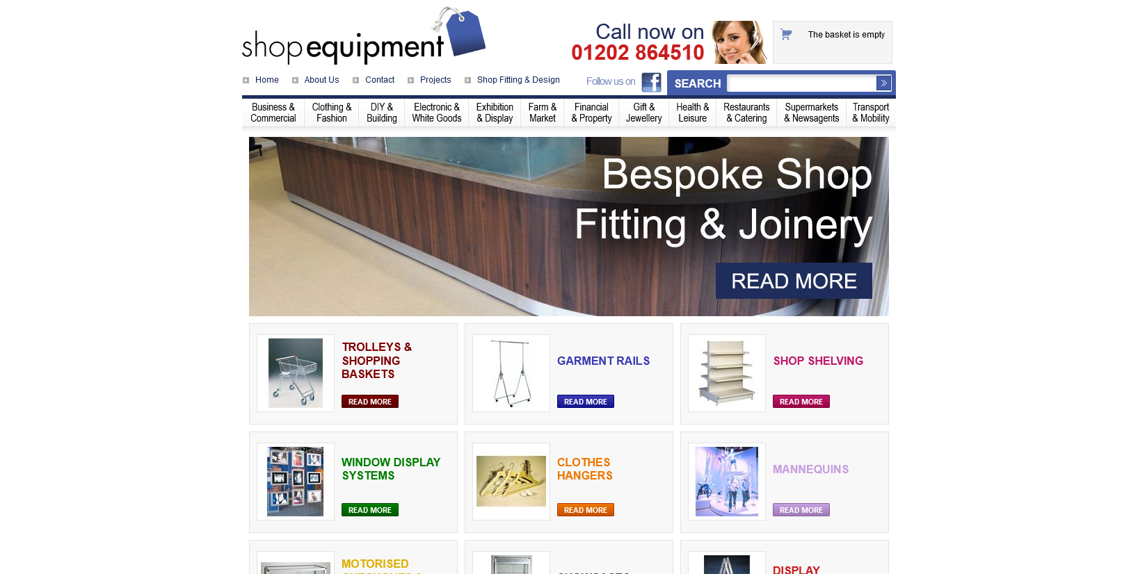 Shop Equipment & Design Ltd Website