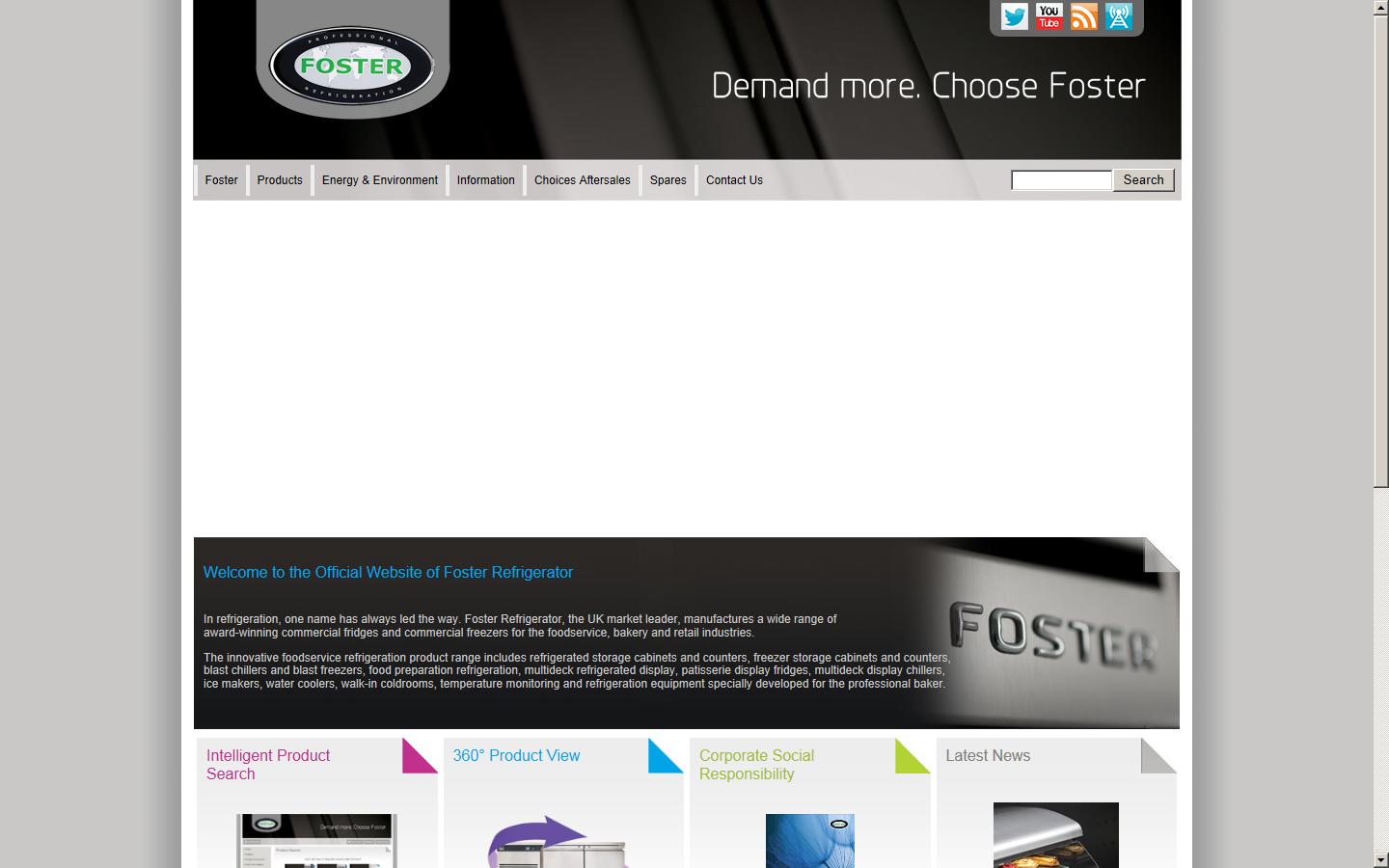 Foster Refrigerator Website