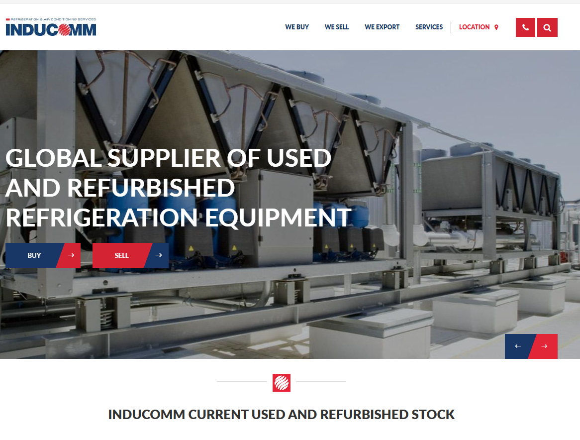 Inducomm Ltd Website