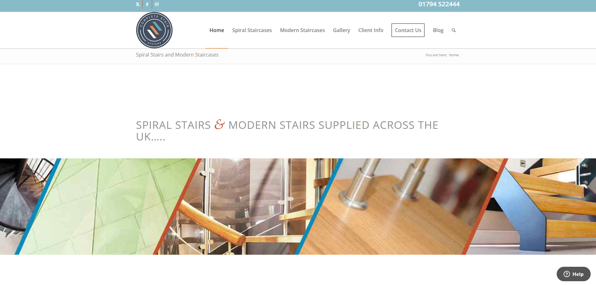 Complete Stair Systems Ltd Website