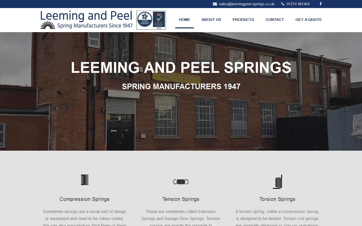 Leeming & Peel Ltd Website