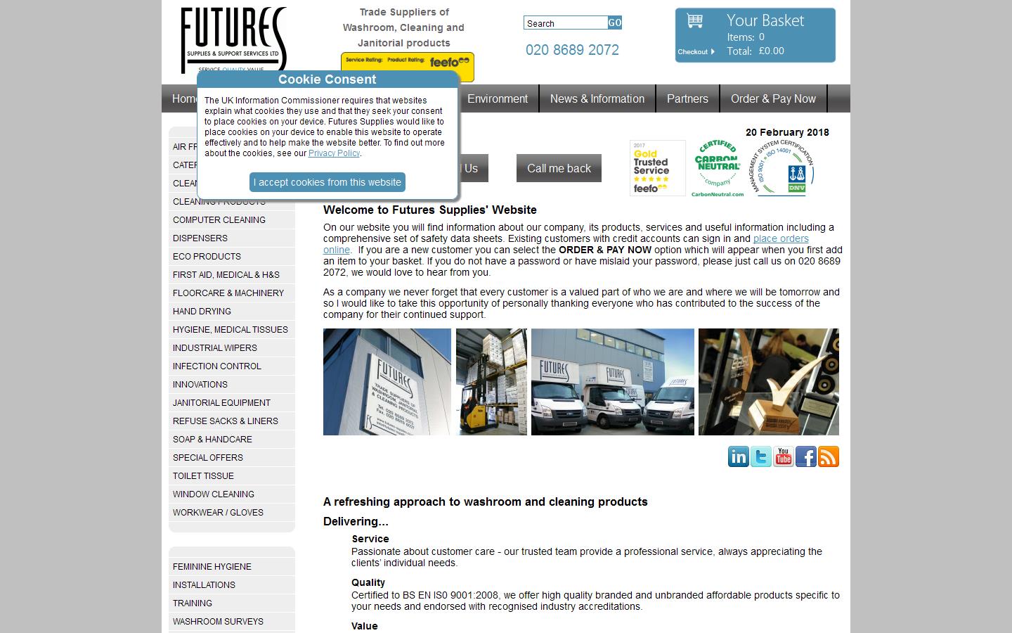 Future Supplies Website