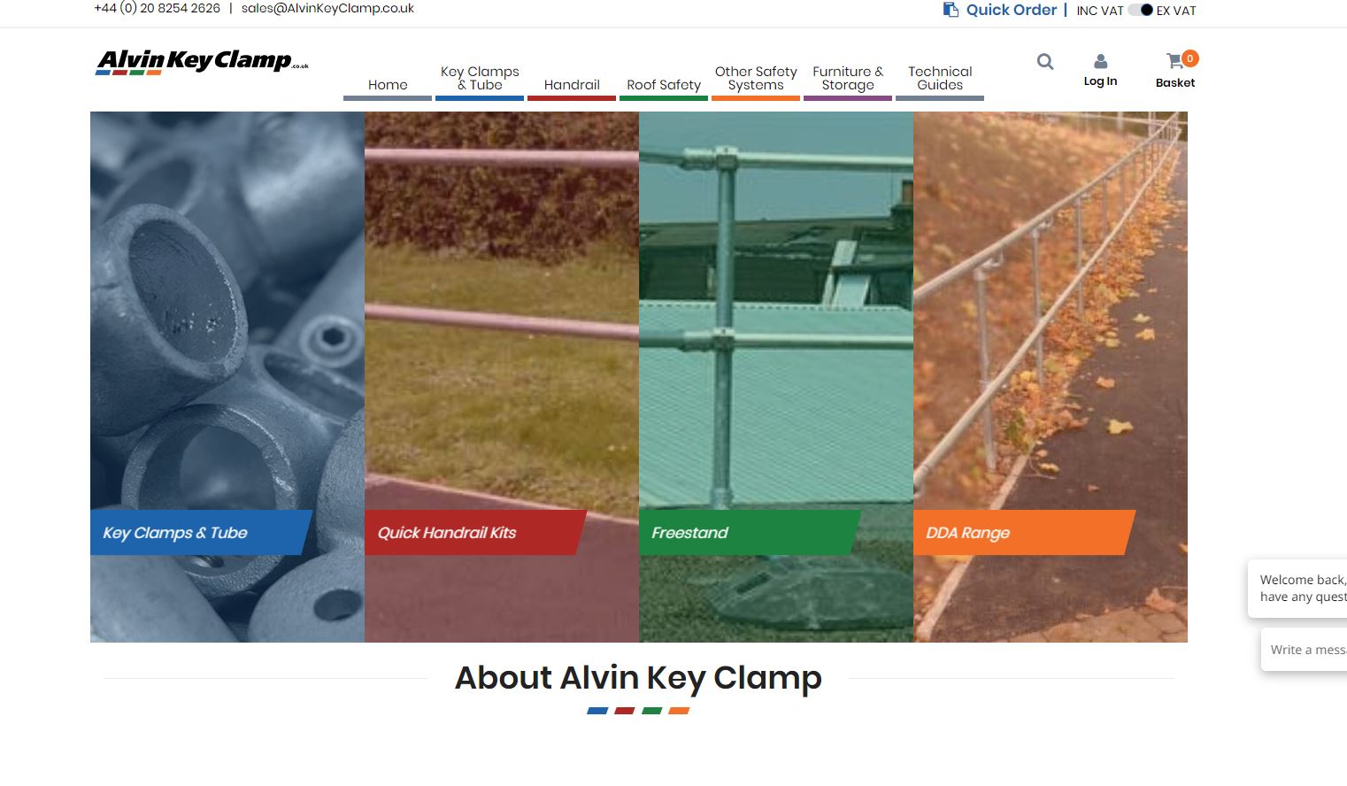 Alvin Key Clamp Website