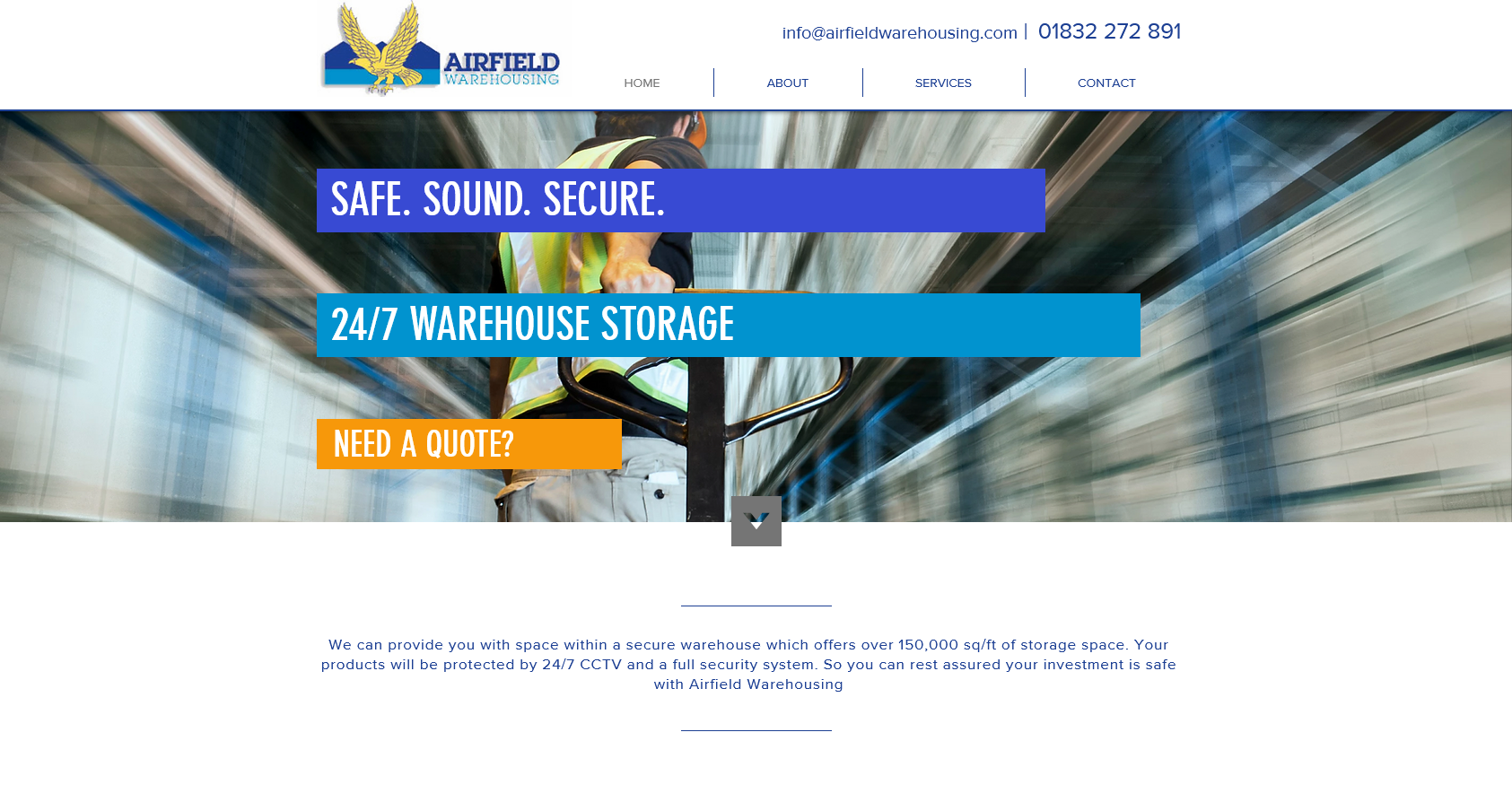 Airfield Warehousing Ltd Website