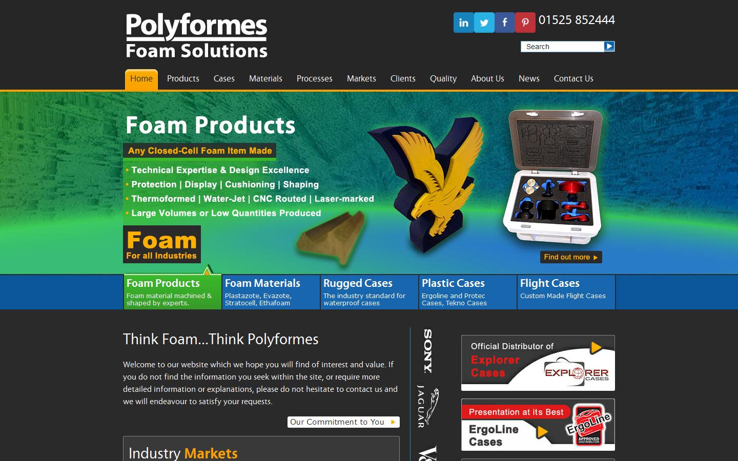 Polyformes Ltd Website