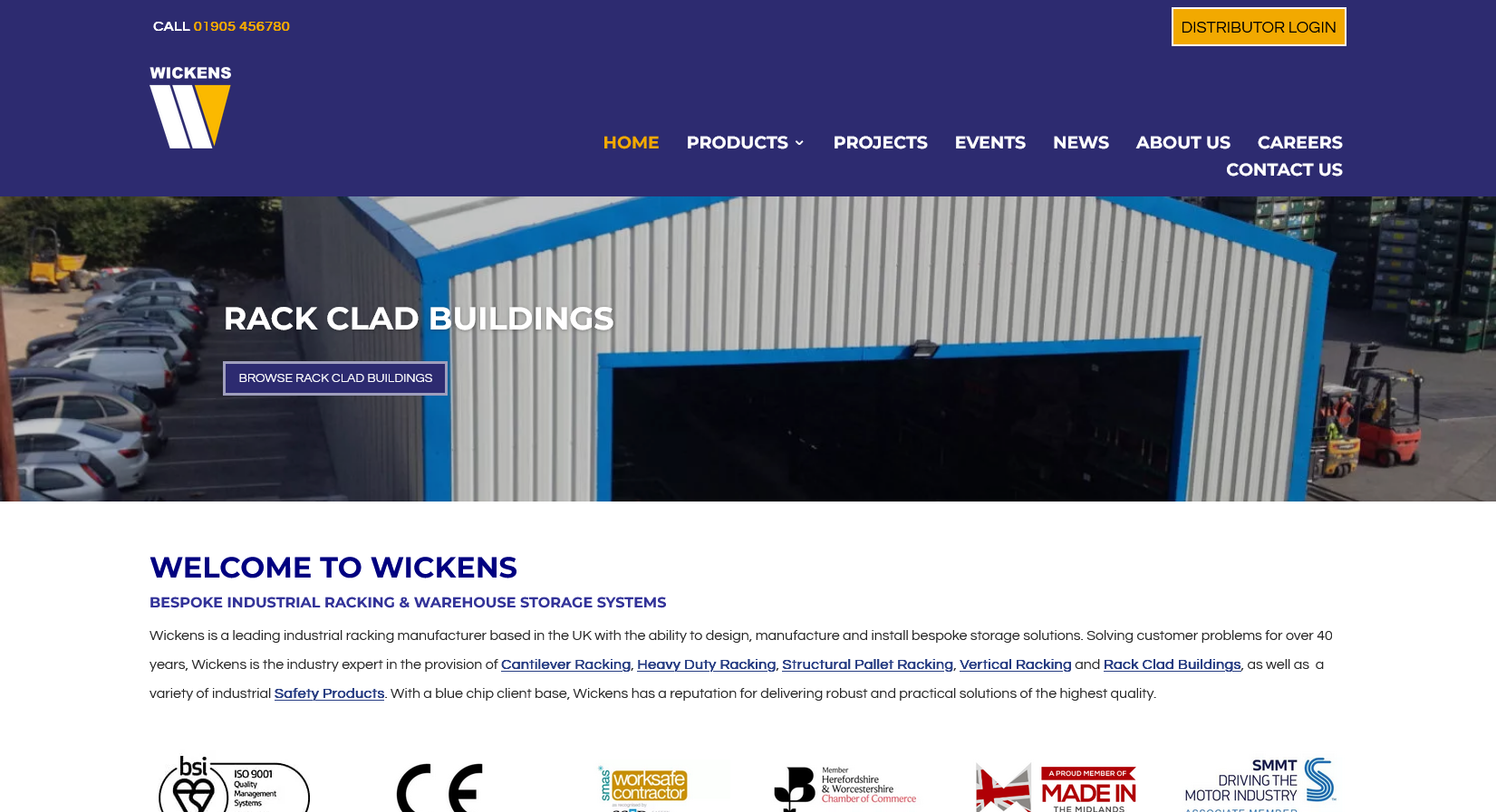 Wickens Engineering Ltd Website