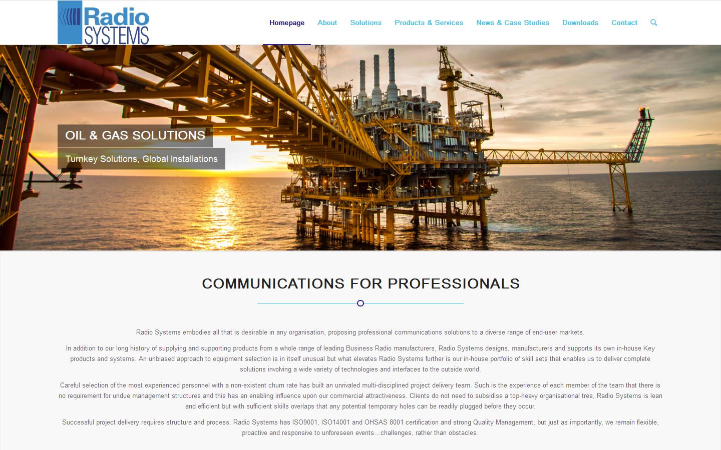 Key Radio Systems Ltd Website