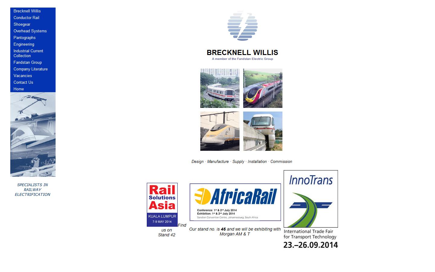 Brecknell Willis & Co Ltd Website