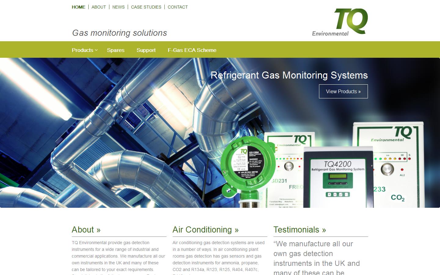 TQ Environmental Ltd Website