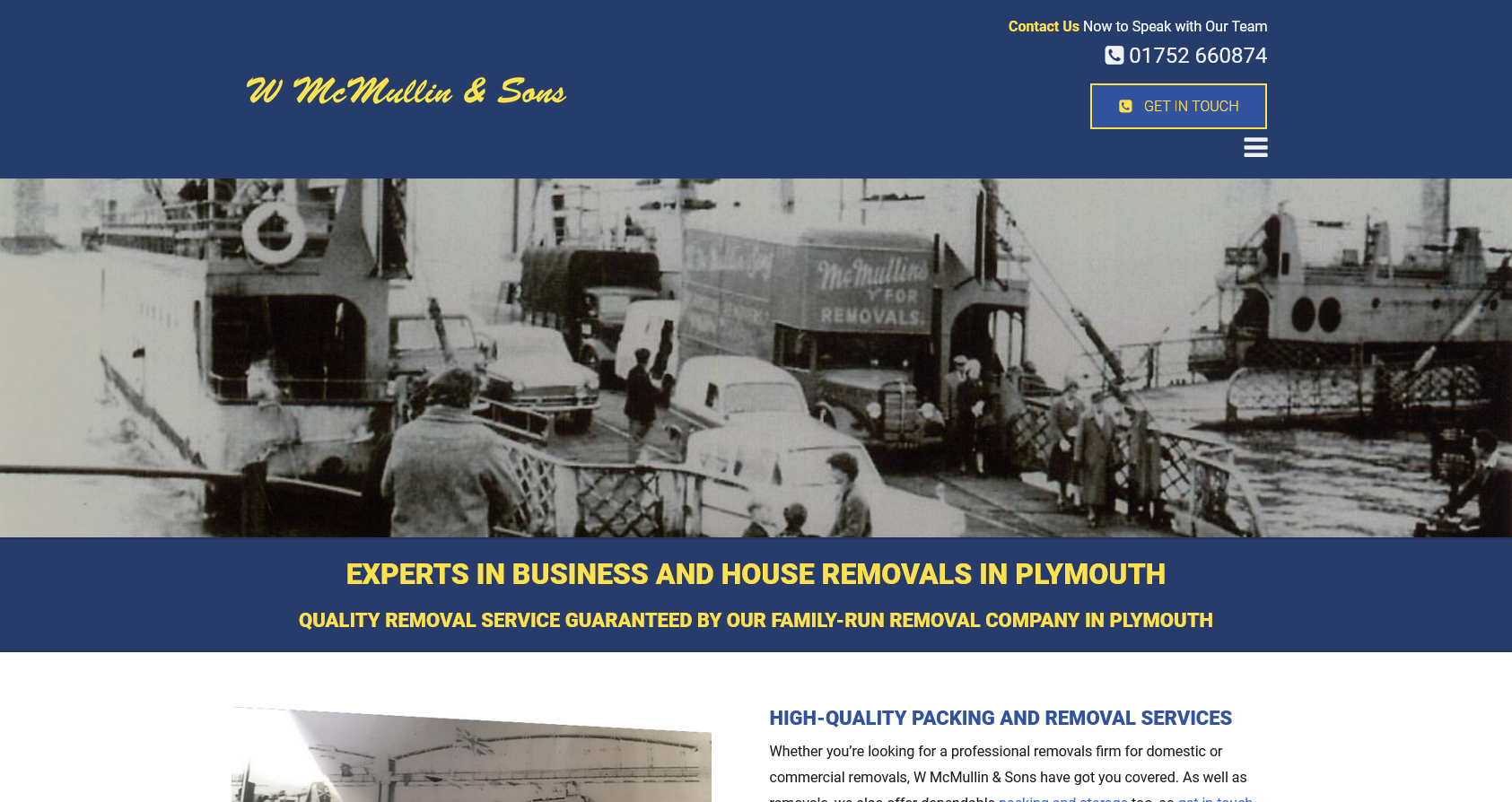 W McMullin & Sons Website