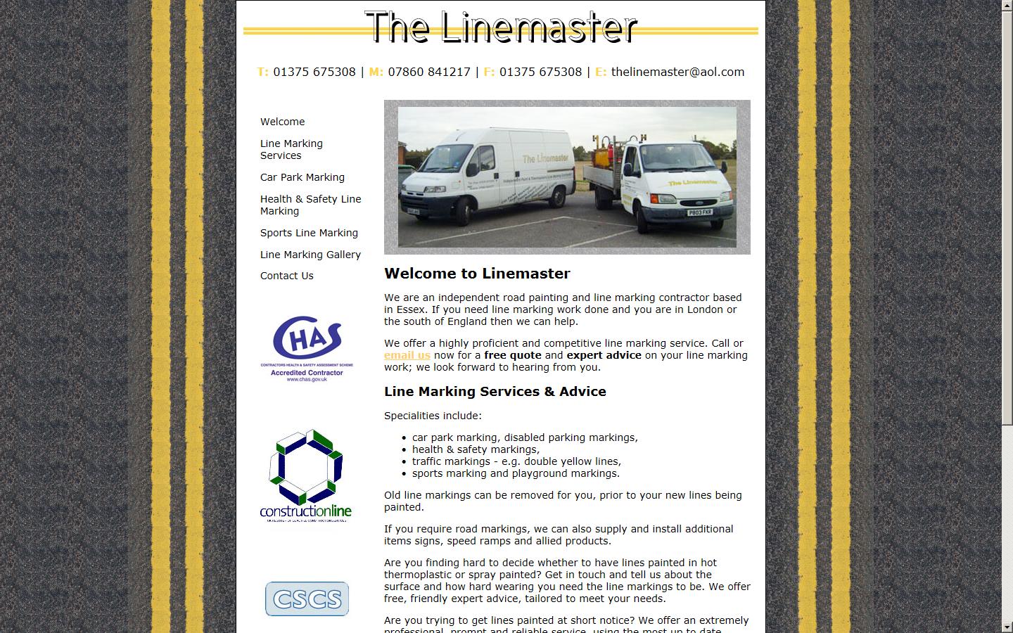 Line Master Website