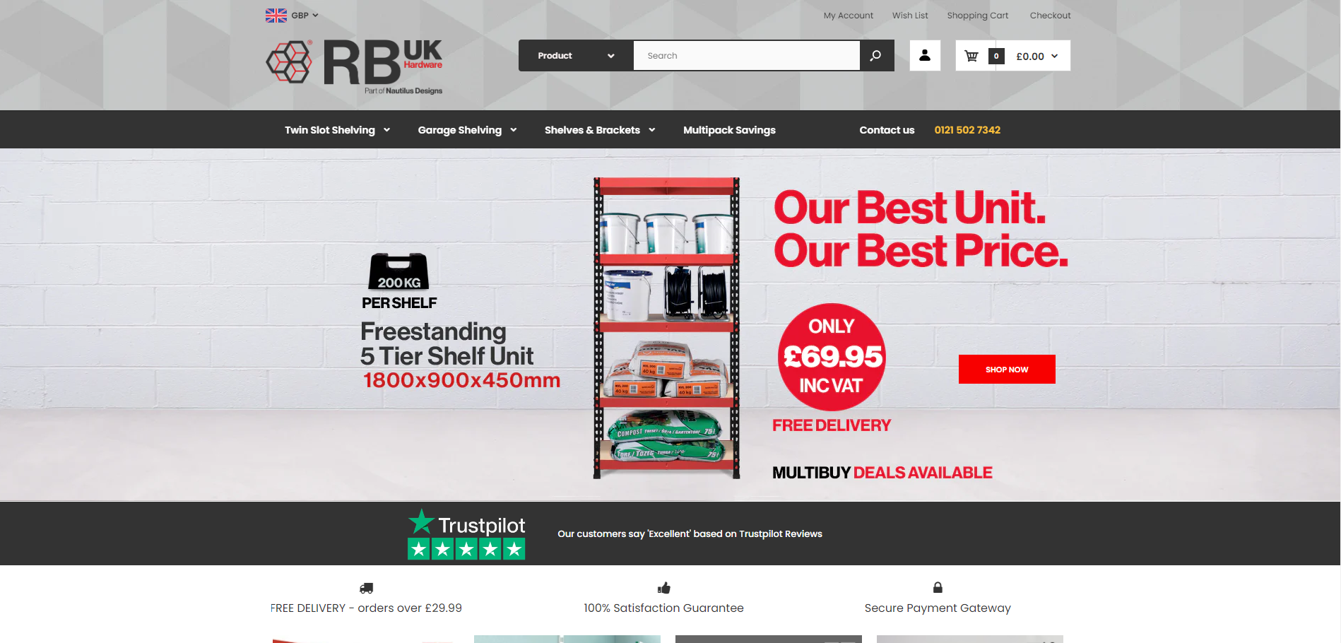 RB UK Ltd Website