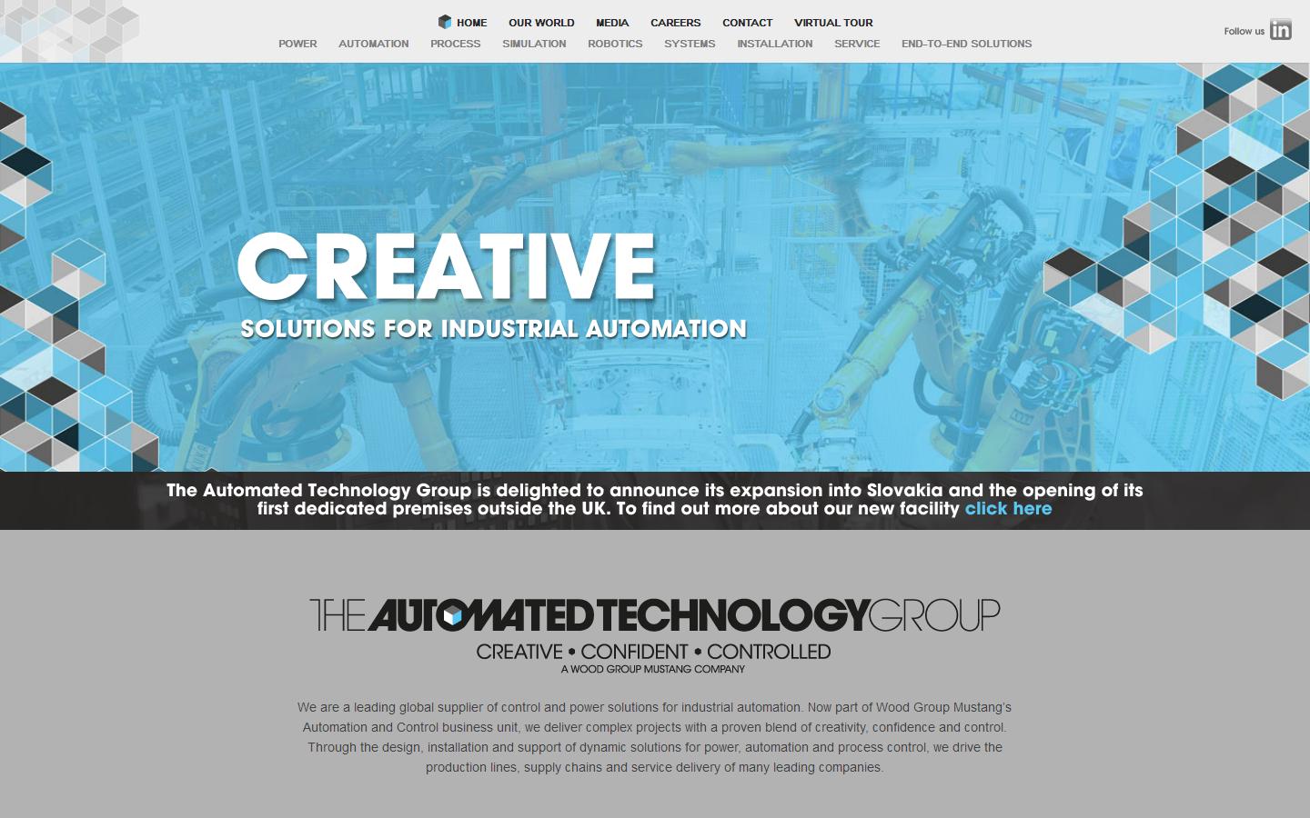 The Automated Technology Group Website