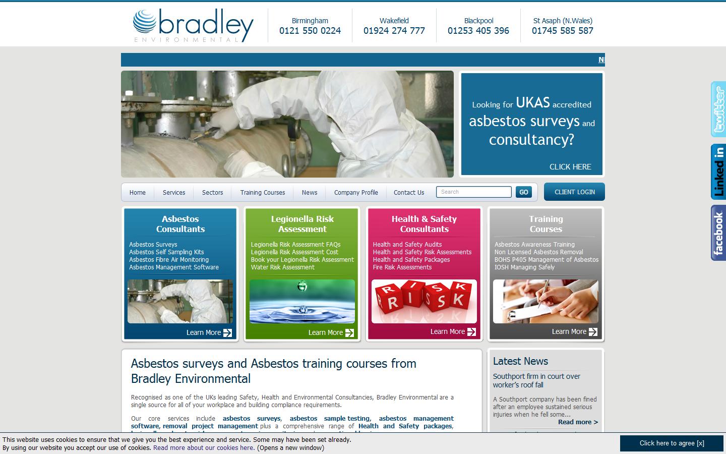 Bradley Environmental Website