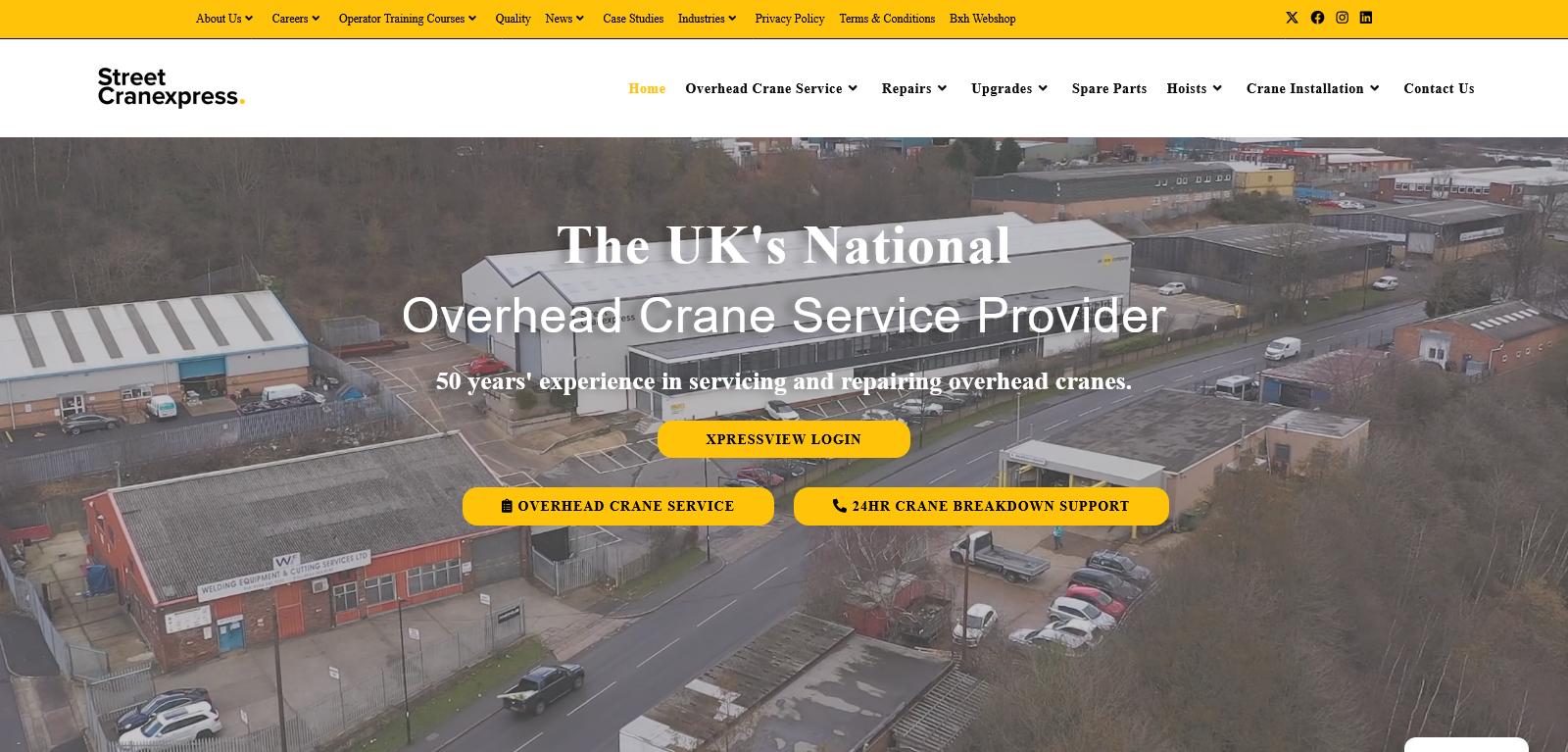 Street Cranexpress Ltd Website