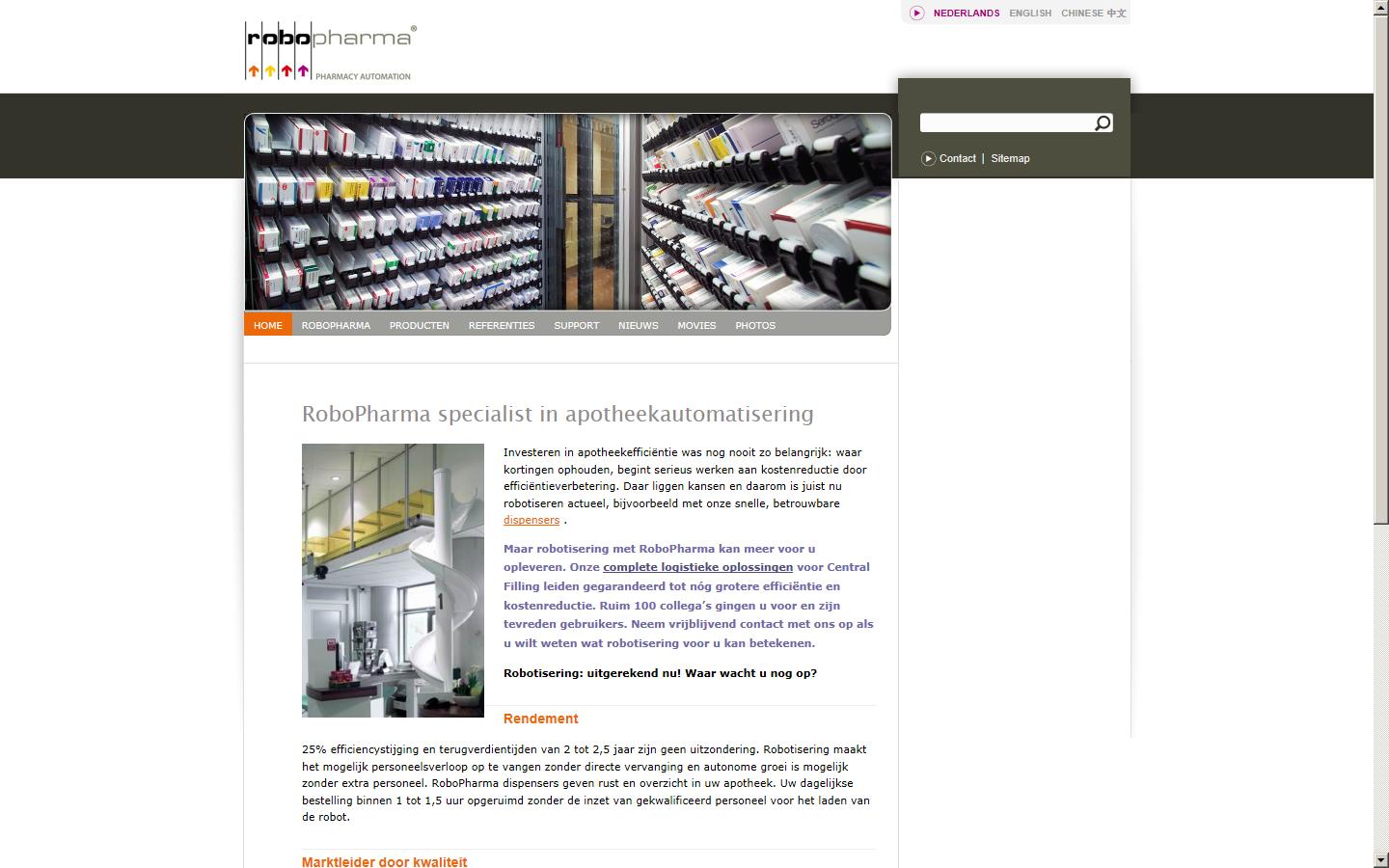 Robopharma (UK) Ltd Website