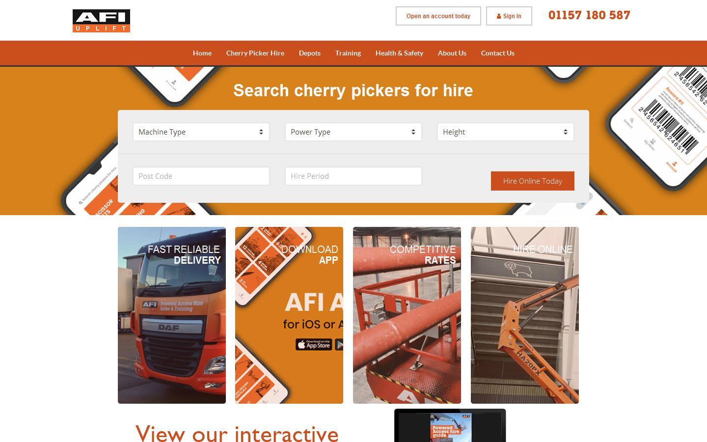 AFI Uplift Ltd Website