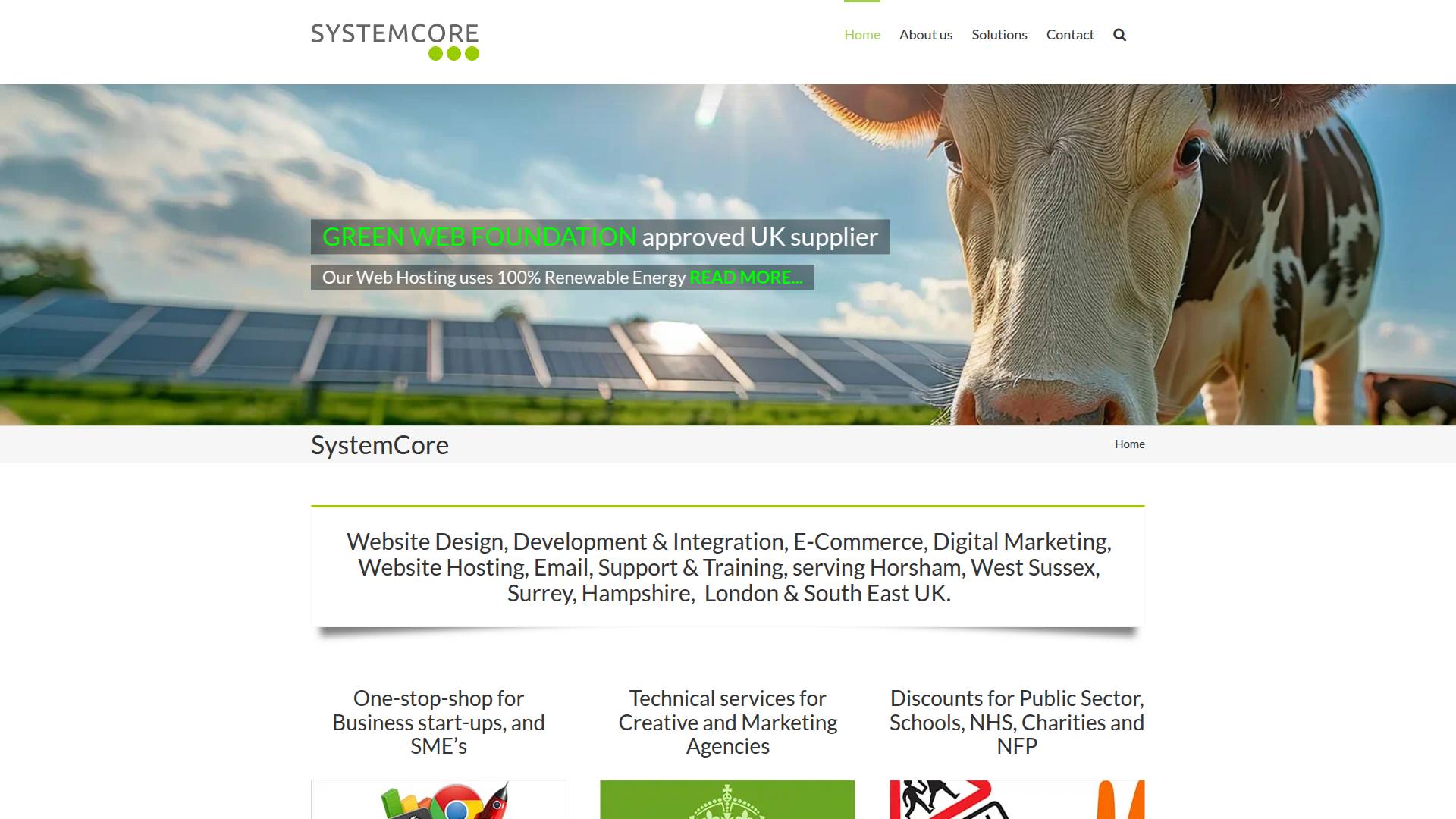 Systemcore Ltd Website