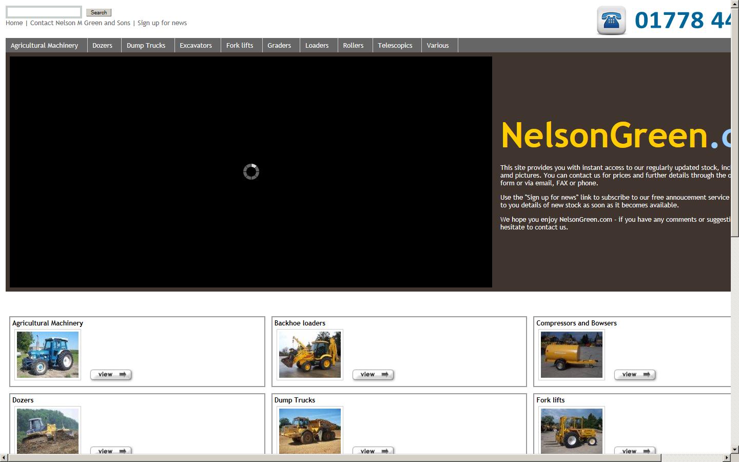 Nelson M Green & Sons Ltd Website