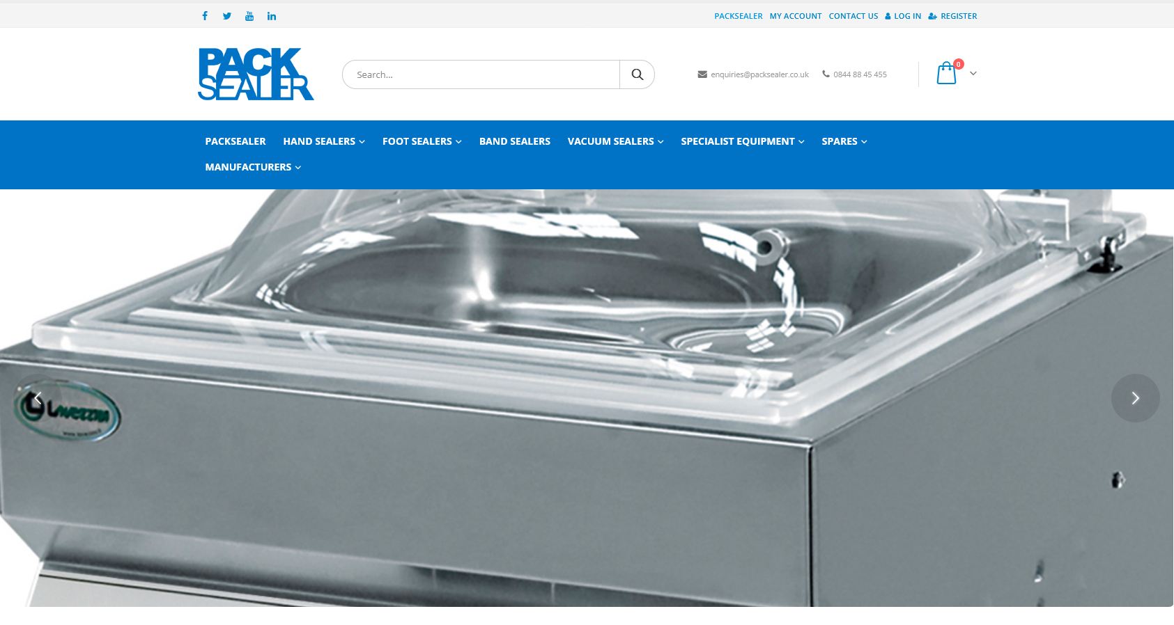 PackSealer Website