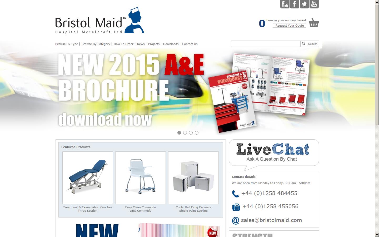 Bristol Maid Website