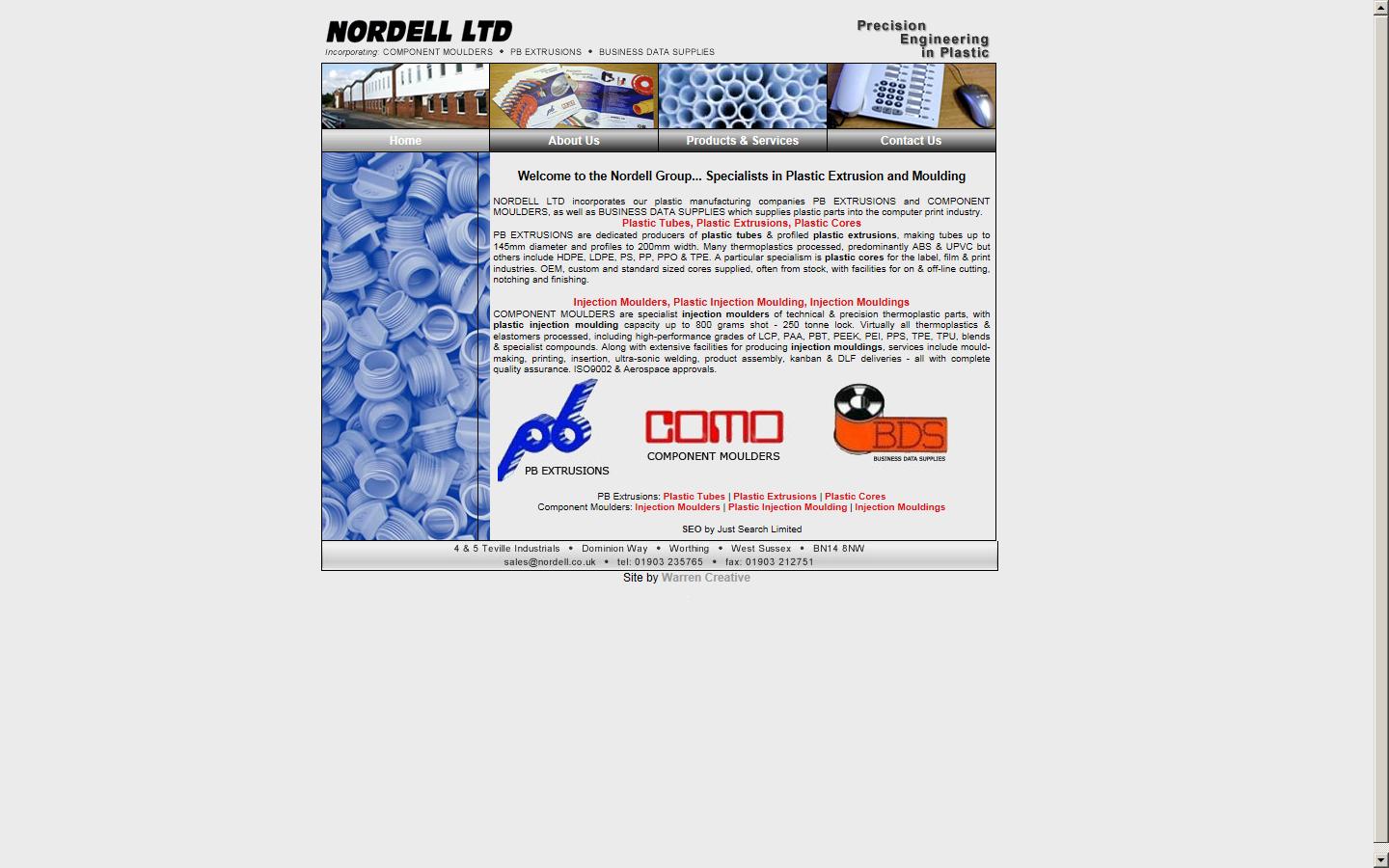 Component Moulders Website