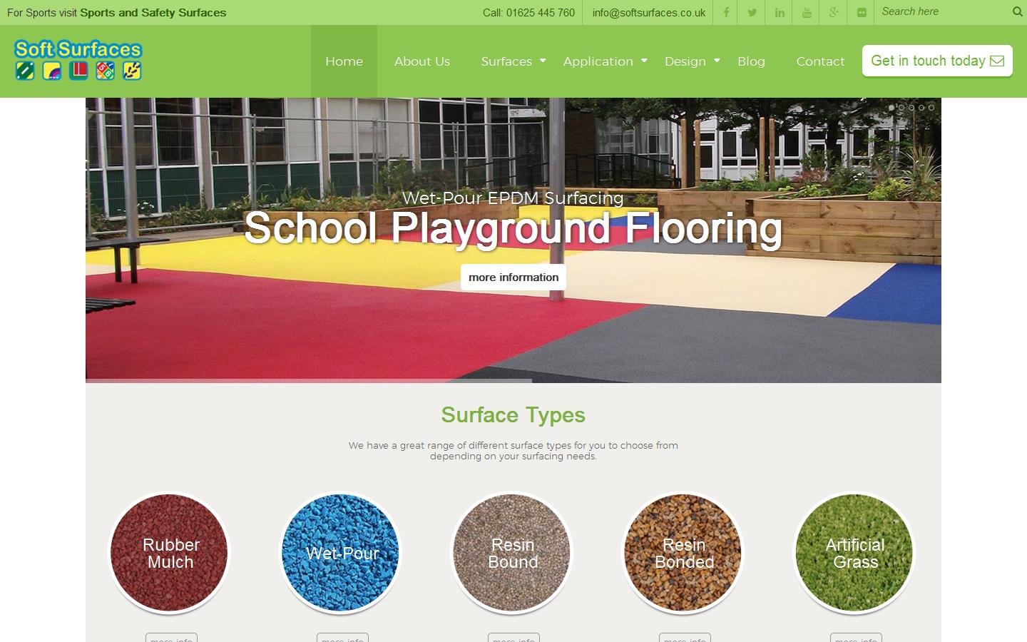 Soft Surfaces Website