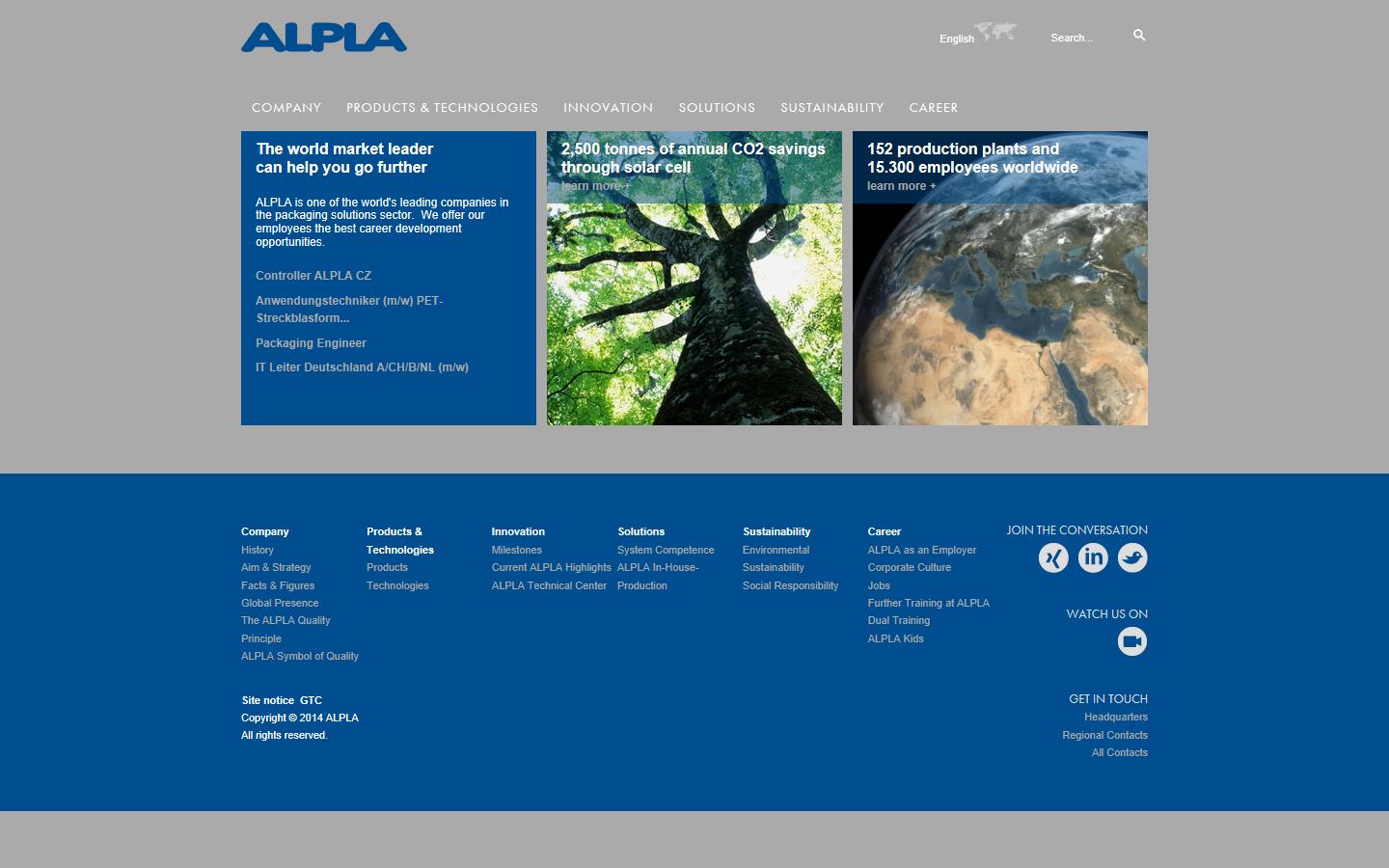 Alpla Uk Ltd Website