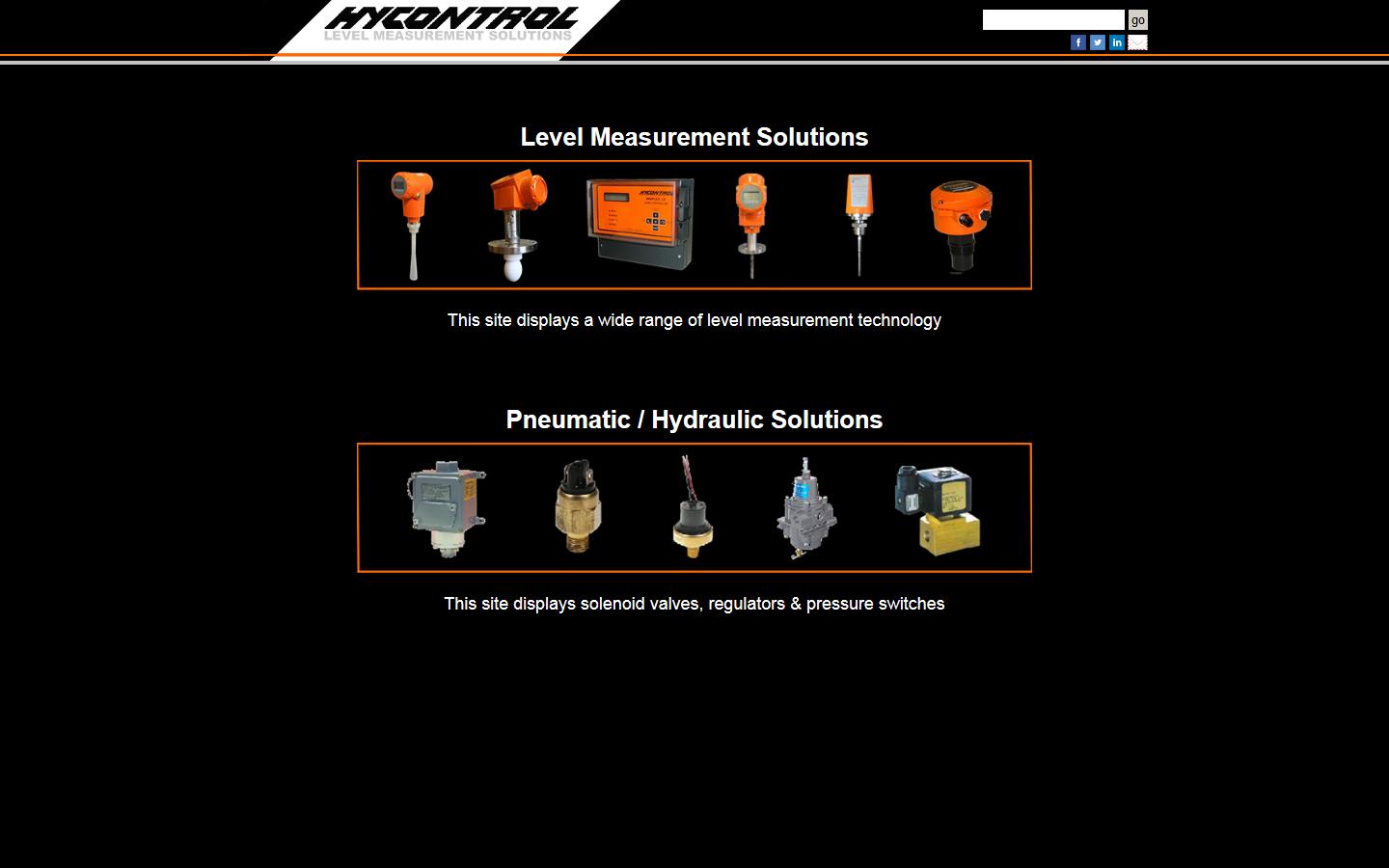 Hycontrol Ltd Website