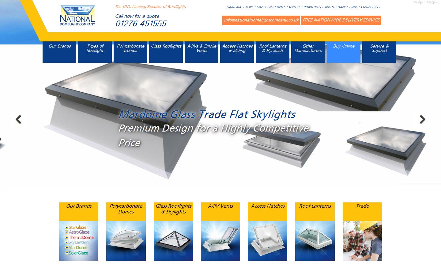 National Domelight Company Website