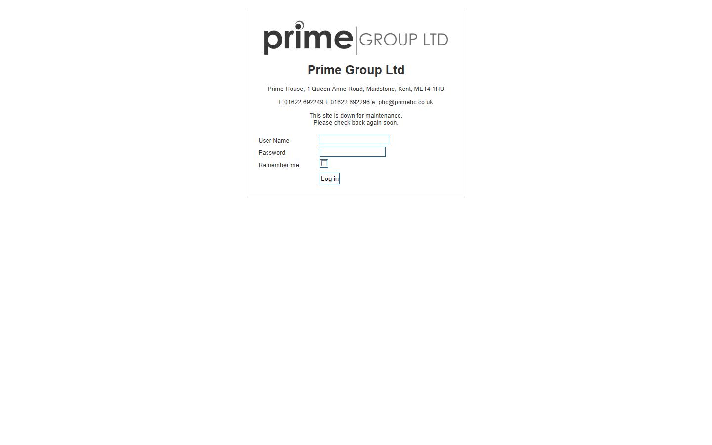 Prime Building Consultants Ltd Website