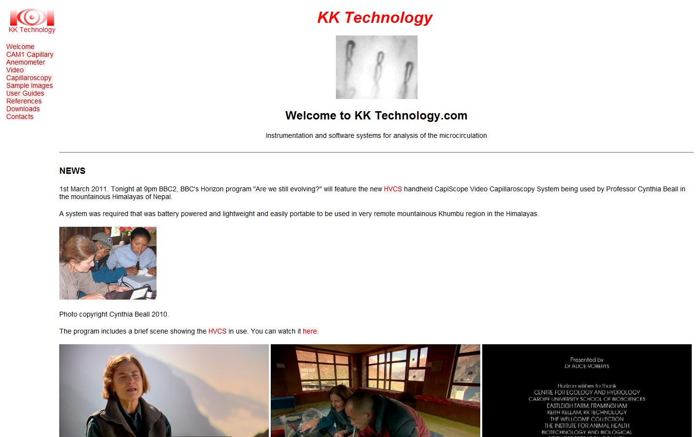 KK Research Technology Ltd Website