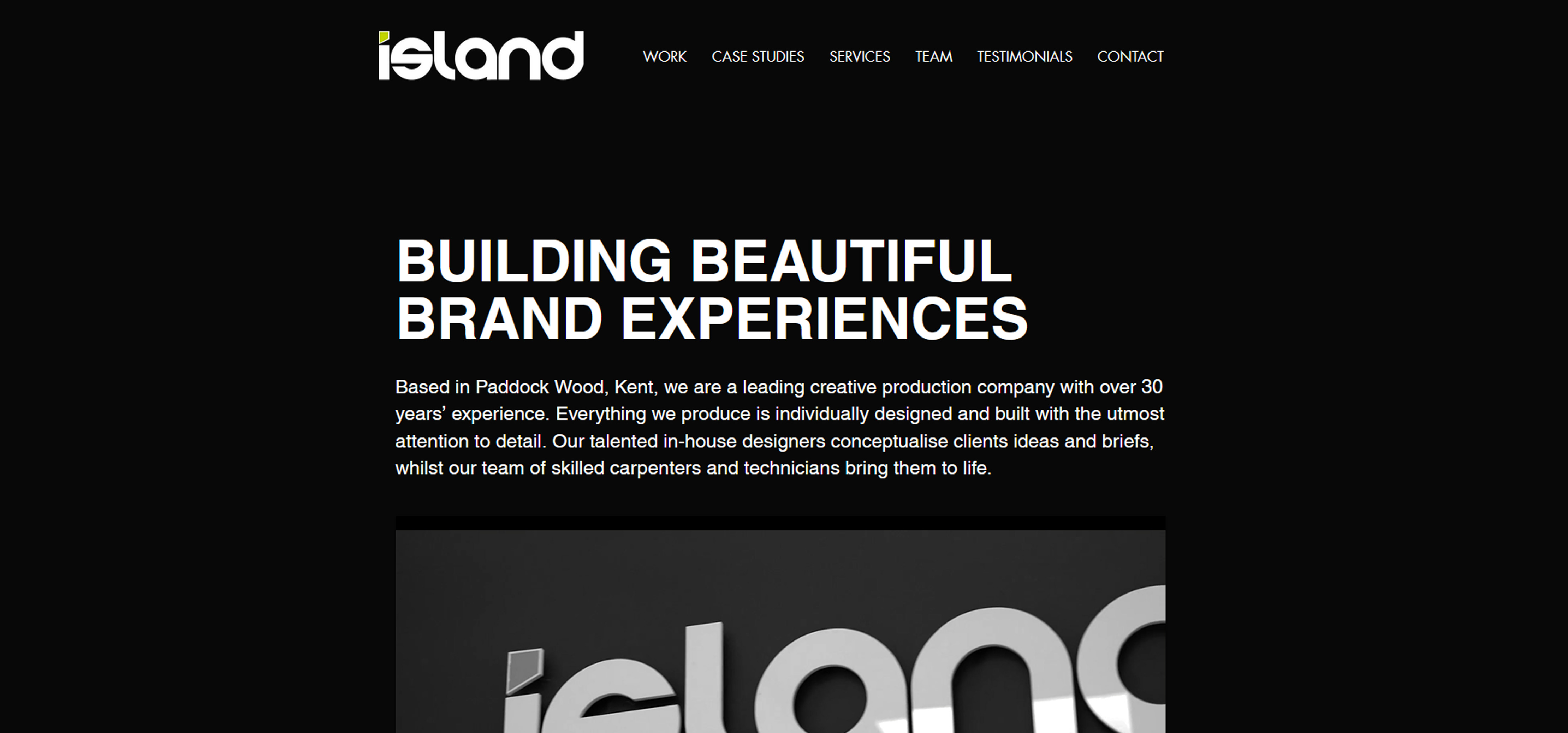 Island Marketing Ltd Website