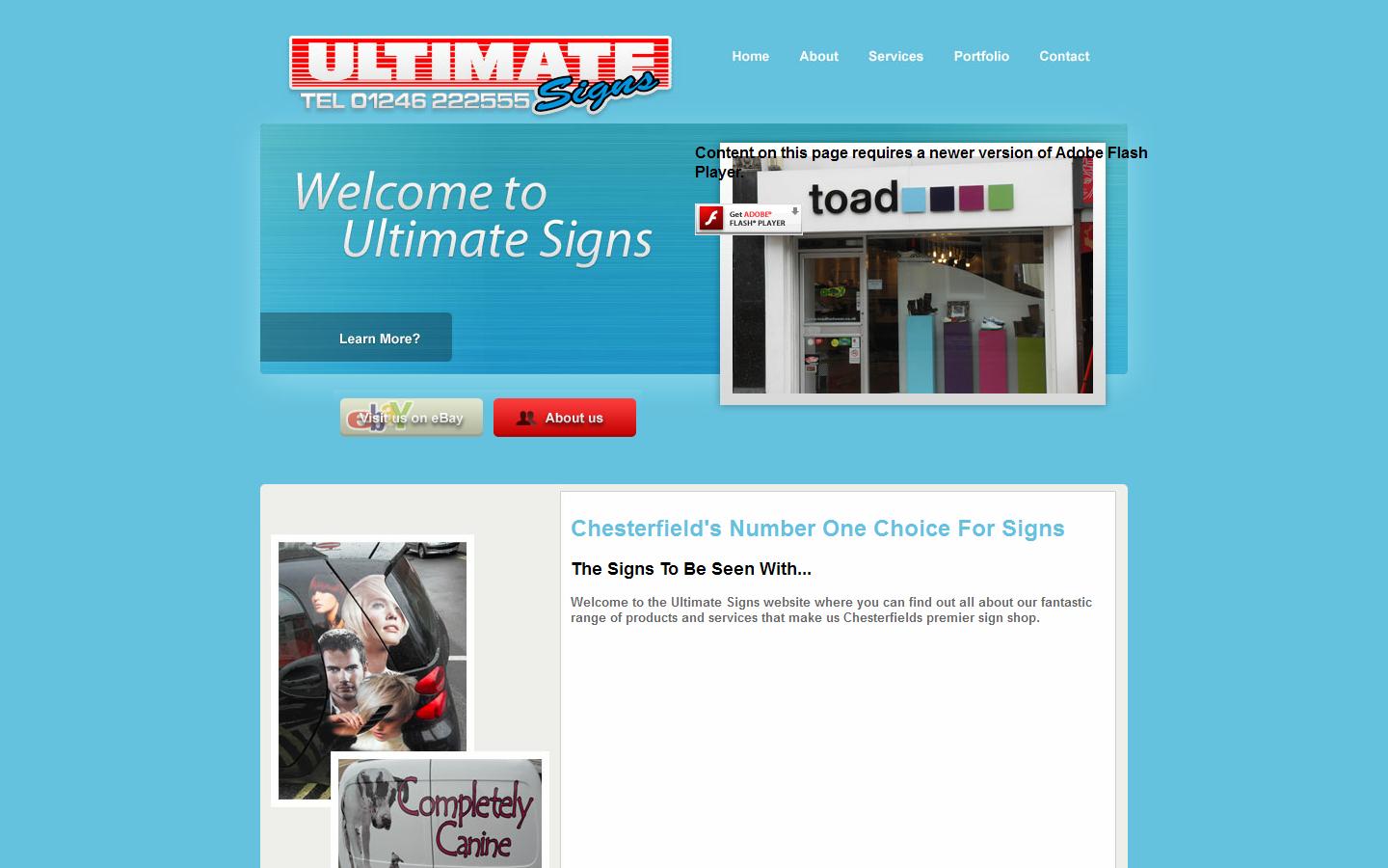 Ultimate Signs Website