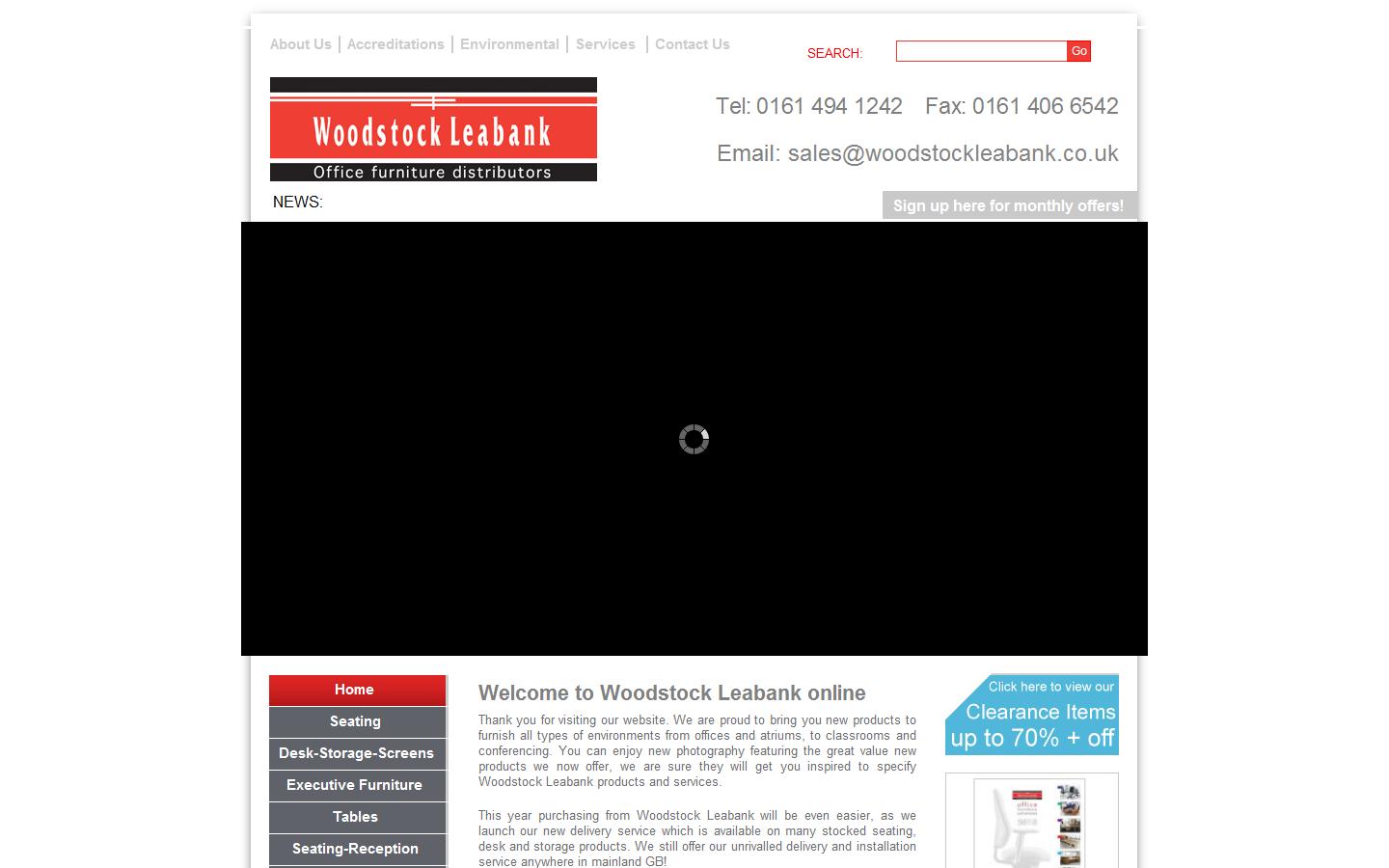 Woodstock Leabank Website