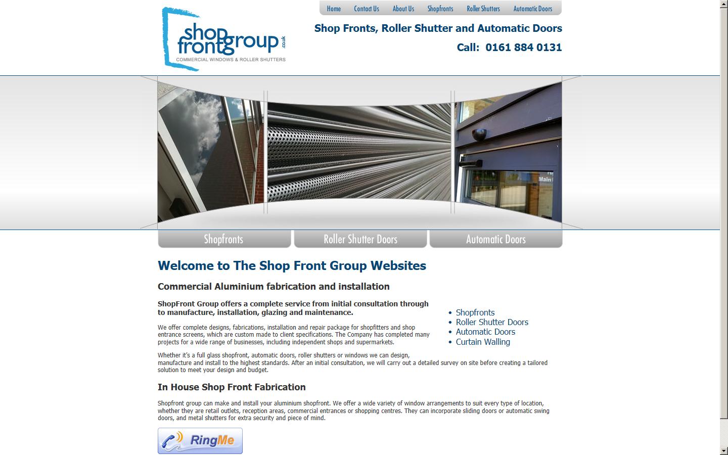 Shopfront Group Website