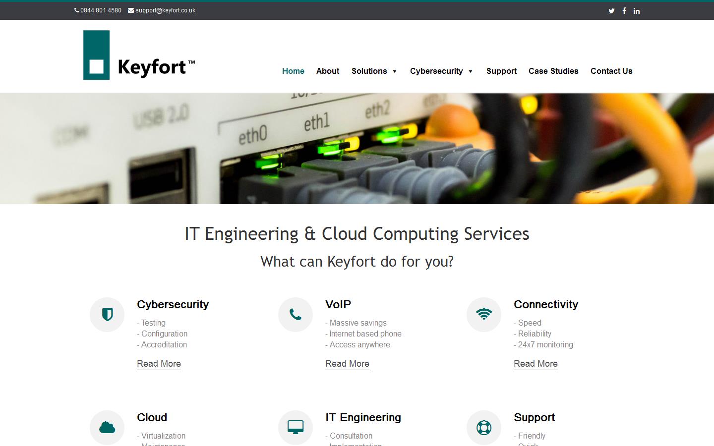 Keyfort Ltd Website