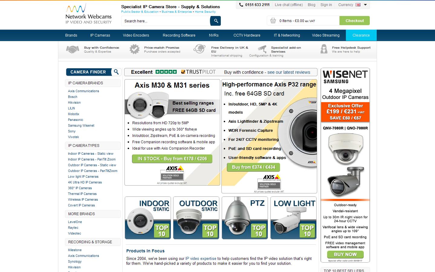 Network Webcams Ltd Website