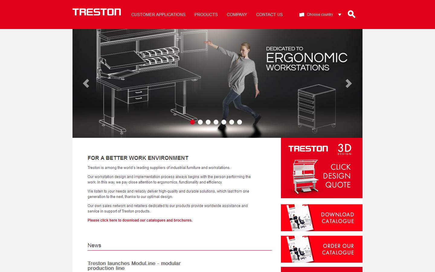 Treston Ltd Website